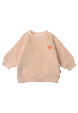 Lade das Bild in den Galerie-Viewer, 2tlg. Set mit Sweatshirt "Herz" und Leggings: 62/68