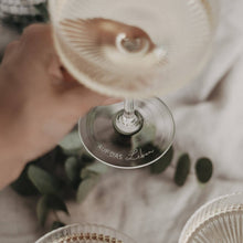 Lade das Bild in den Galerie-Viewer, Champagnerglas Auf das Leben (VE = 4 Stk)