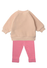 Load image into Gallery viewer, 2tlg. Set mit Sweatshirt "oh smiley day" und Leggings: 62/68