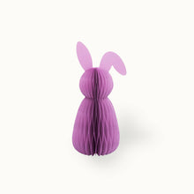 Lade das Bild in den Galerie-Viewer, Osterhase aus Papier 20 cm Lavendel