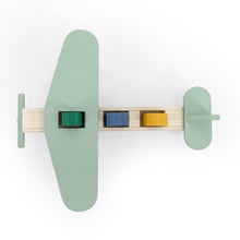 Lade das Bild in den Galerie-Viewer, Holzflugzeug mit Tieren