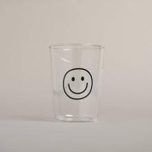 Lade das Bild in den Galerie-Viewer, Trinkglas Smiley schwarz (VE = 6 Stk)