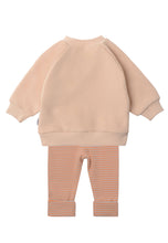 Lade das Bild in den Galerie-Viewer, 2tlg. Set mit Sweatshirt "Herz" und Leggings: 62/68