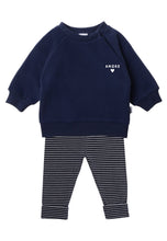 Lade das Bild in den Galerie-Viewer, 2tlg. Set mit Sweatshirt und Leggings "Amore": 62/68