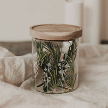 Load image into Gallery viewer, Vorratsglas Blumenwiese 13cm (VE = 4 Stk)