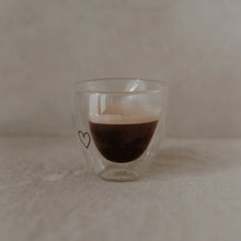 Lade das Bild in den Galerie-Viewer, Doppelwandiges Herzglas 150ml