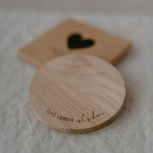 Lade das Bild in den Galerie-Viewer, Untersetzer Das Leben ist schön