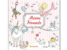 Lade das Bild in den Galerie-Viewer, Freundebuch "Meine Freunde Einhorn"