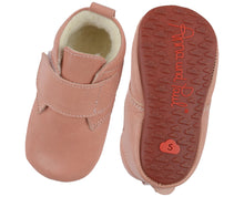 Lade das Bild in den Galerie-Viewer, Krabbelschuh Basic gefüttert - Altrosa