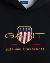 Lade das Bild in den Galerie-Viewer, Archive Shield Hoodie - schwarz