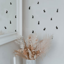 Lade das Bild in den Galerie-Viewer, Sticker Hasen Schwarz