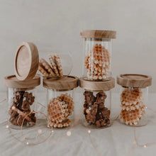 Lade das Bild in den Galerie-Viewer, Mini Vorratsgläser Christmas im 6er Set