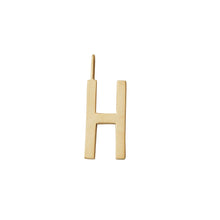 Lade das Bild in den Galerie-Viewer, Anhänger 16mm, A-Z - Gold matt