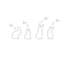 Lade das Bild in den Galerie-Viewer, Sticker Hasen