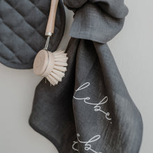 Lade das Bild in den Galerie-Viewer, Leinen Geschirrtücher Lebe Liebe Lache im 2er Set