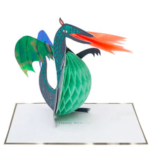Lade das Bild in den Galerie-Viewer, Drachen Stand-Up-Karte