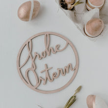 Lade das Bild in den Galerie-Viewer, Holzkranz Frohe Ostern