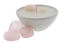 Lade das Bild in den Galerie-Viewer, Have a Heart – Rosenquarz und Herzkristall