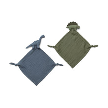 Lade das Bild in den Galerie-Viewer, Yoko - Mini Schmusetuch aus Bio-Baumwolle - 2er Pack