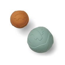 Lade das Bild in den Galerie-Viewer, Thea Baby Bälle - minz/ senf mix