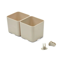 Lade das Bild in den Galerie-Viewer, Jamal Aufbewahrungssystem 2er Pack - sandy