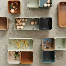 Lade das Bild in den Galerie-Viewer, Jamal Aufbewahrungssystem 2er Pack groß - whale blue