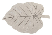 Lade das Bild in den Galerie-Viewer, Washable rug Monstera Natural