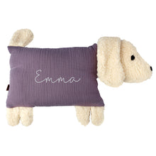 Lade das Bild in den Galerie-Viewer, Kuschelhund - Mauve mit Stick