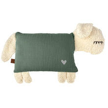 Lade das Bild in den Galerie-Viewer, Kuschelschaf - Altgrün mit Stick