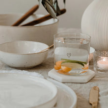 Lade das Bild in den Galerie-Viewer, Trinkglas Herz schwarz im 2er Set