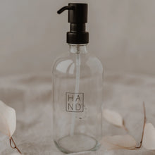 Lade das Bild in den Galerie-Viewer, Seifenspender Hand transparent - 500ml