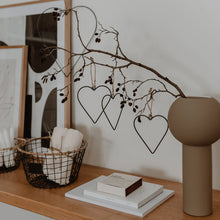 Lade das Bild in den Galerie-Viewer, Metallanhänger Herz 6er Set