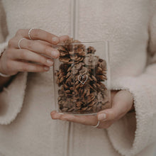 Load image into Gallery viewer, Vorratsglas Herz 13cm (VE = 4 Stk)
