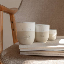 Load image into Gallery viewer, Becher Erstmal Kaffee (VE = 4 Stück)
