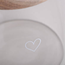 Load image into Gallery viewer, Vorratsglas Herz 13cm (VE = 4 Stk)
