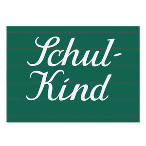 Postkarte "Schulkind"