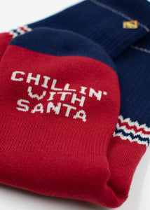 Socken „Chillin with Santa“