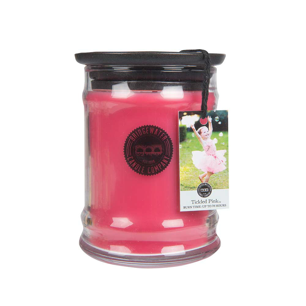 Kerze im Glas - Tickled Pink