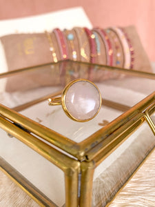 Ring Mary Rose Quartz