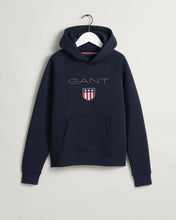Lade das Bild in den Galerie-Viewer, Teen Boys Shield Hoodie - blau
