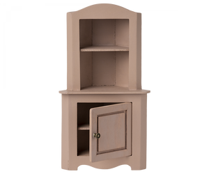 Miniatur Eckschrank - Rose