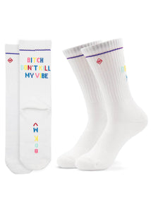 Socken „Bitch don‘t kill my vibe“