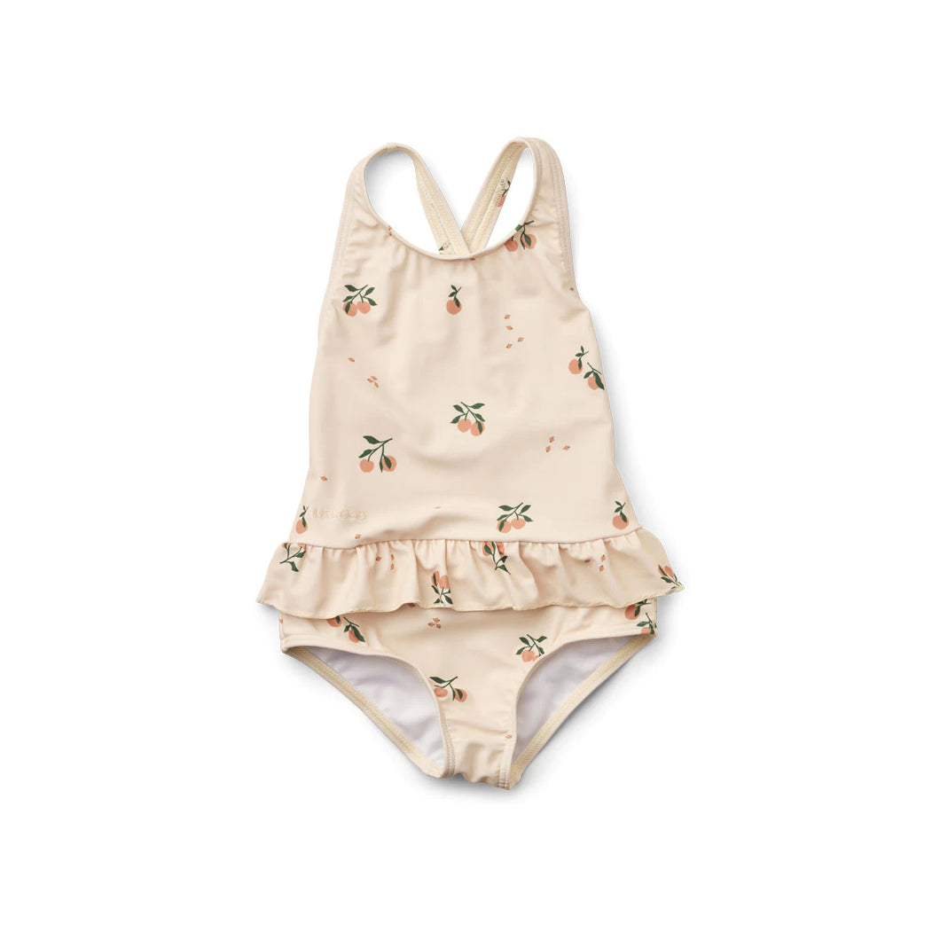 Amara Badeanzug - Peach/Sea shell