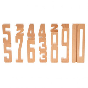 Wooden Numbers