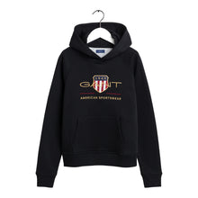 Lade das Bild in den Galerie-Viewer, Archive Shield Hoodie - schwarz
