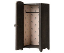 Lade das Bild in den Galerie-Viewer, Mini Vintage Wandschrank, Anthrazit
