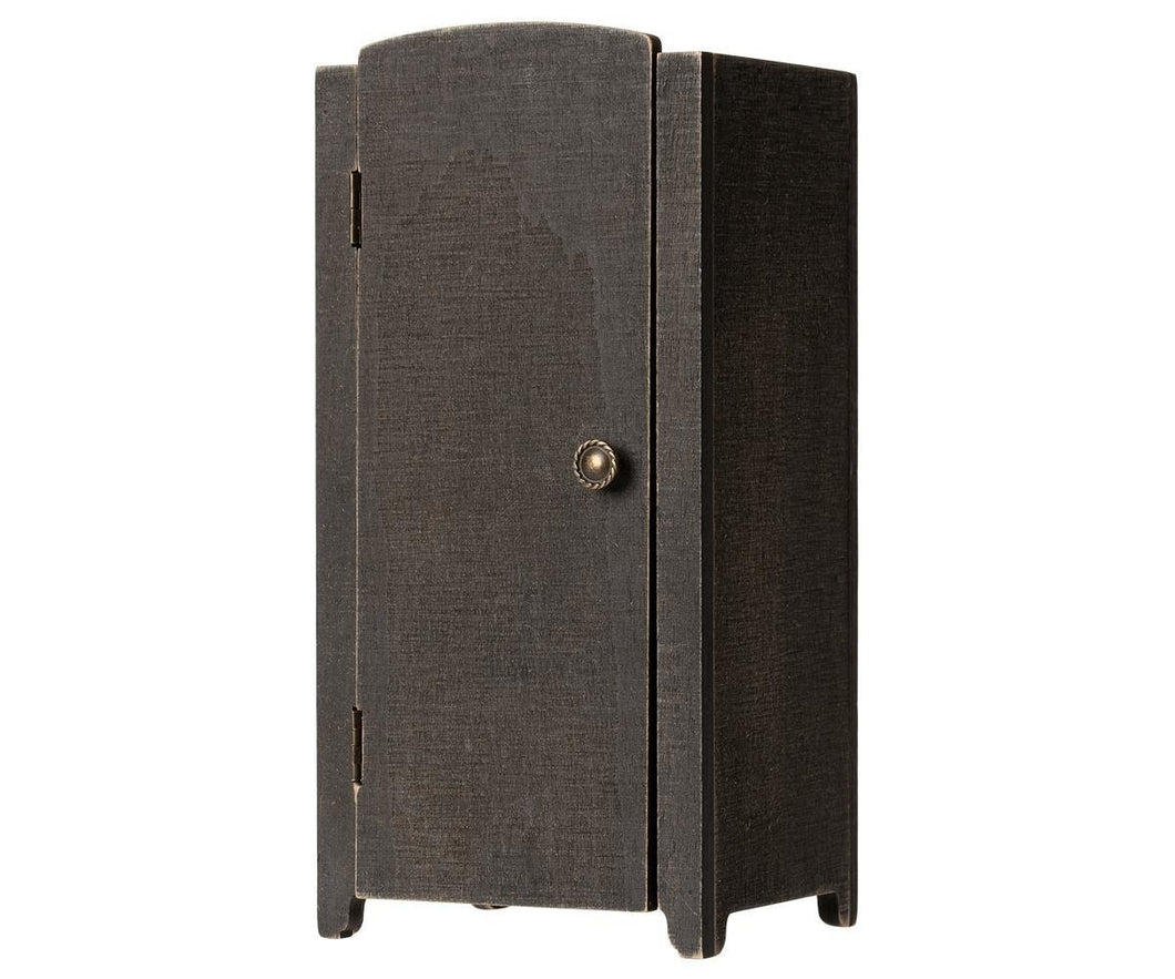 Mini Vintage Wandschrank, Anthrazit